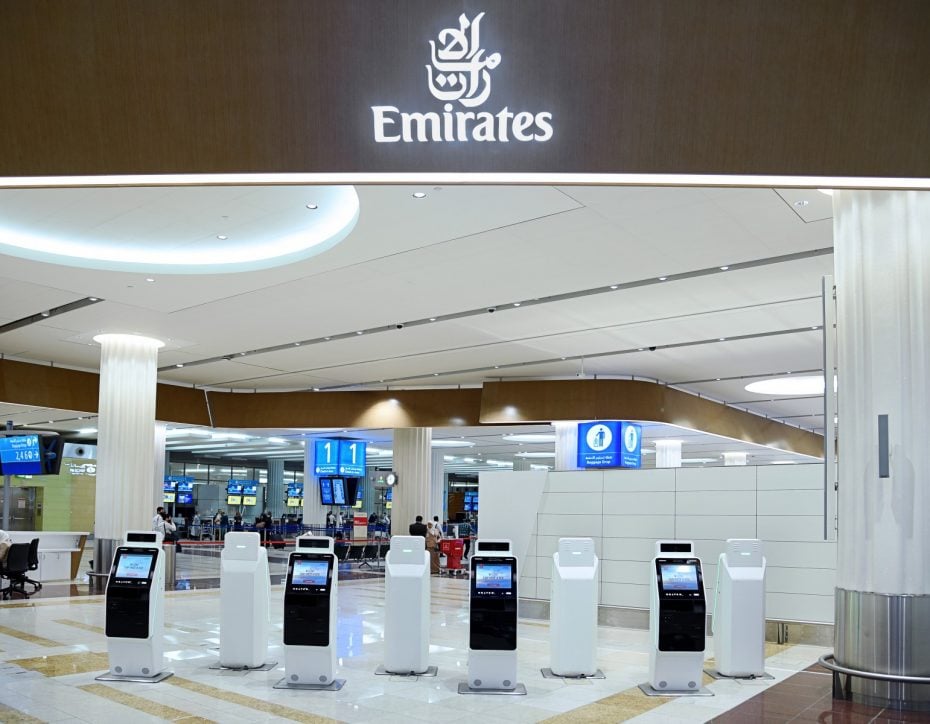 Emirates Introduces Touchless Self Check In Kiosks At Dubai