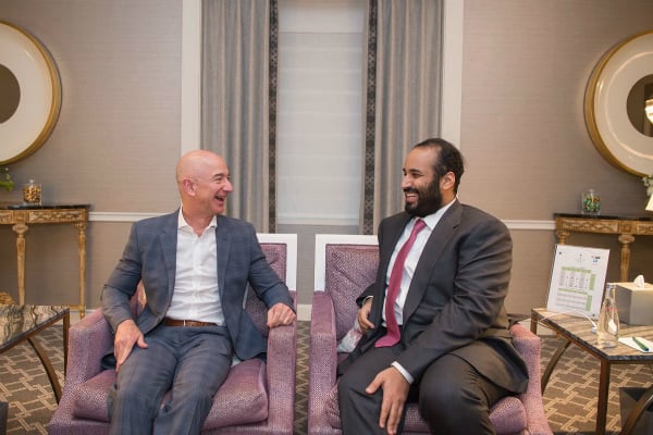 Saudi Crown Prince Meets Billionaires Bezos And Gates Gulf