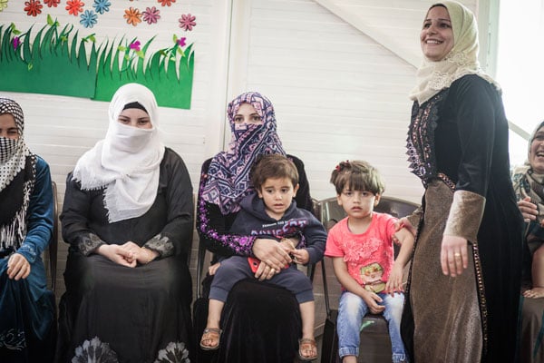 Bulgari refugee camp jordan