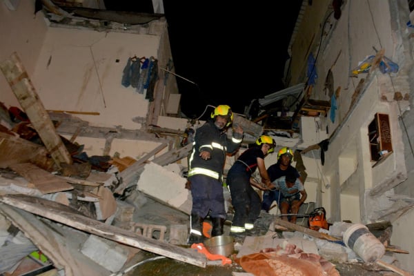 At least four killed after building collapses in Bahrain