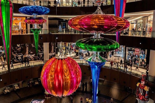 christmas bauble the dubai mall guinness world record