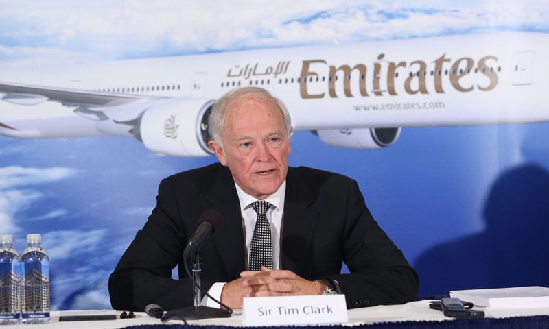 Sir Tim Clark Emirates Airlines - Boeing