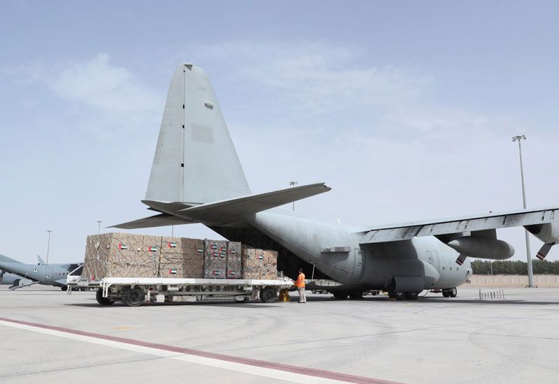 UAE aid plane to Iran
