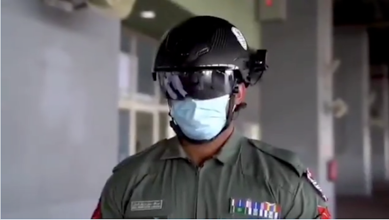 Dubai Police smart helmets