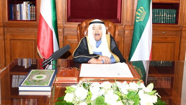 Kuwaiti Emir Sheikh Jaber Al-Ahmad Al-Sabah