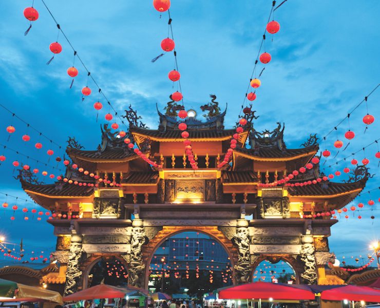 The Nine Emperor Gods Temple in Penang