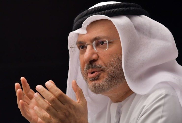 UAE-ISrael-Palestine-Gargash-anwar