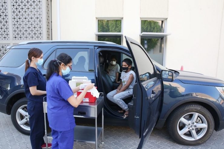 Abu Dhabi Flu vaccination