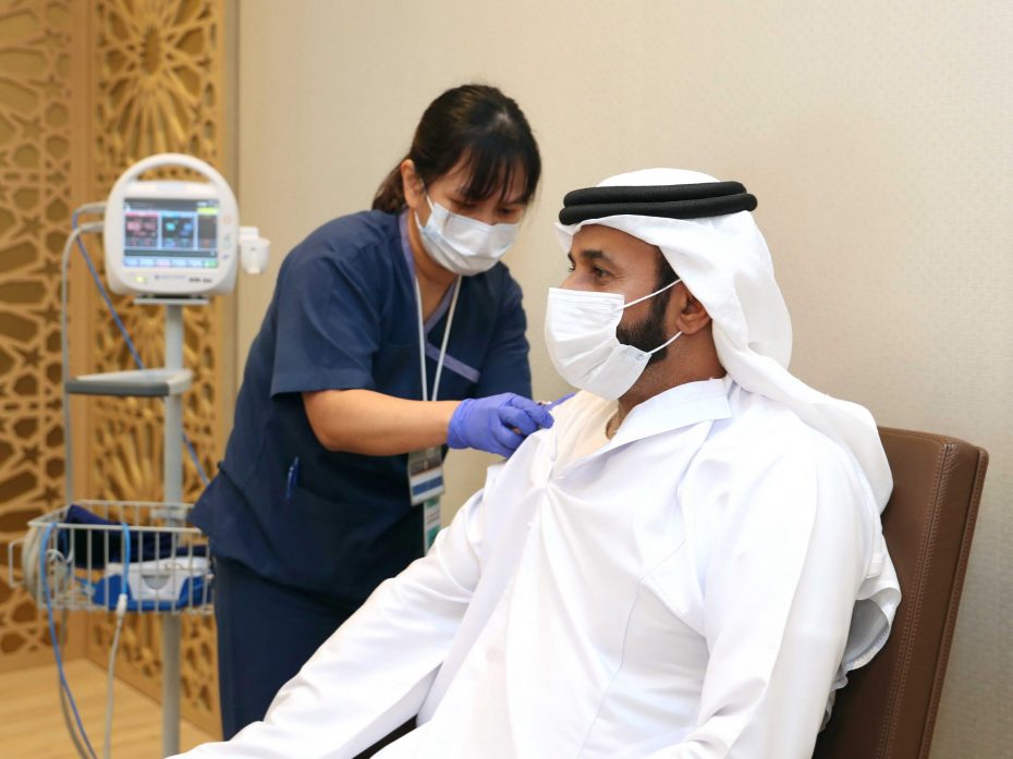UAE's NCEMA top official receives first dose of Covid-19 ...