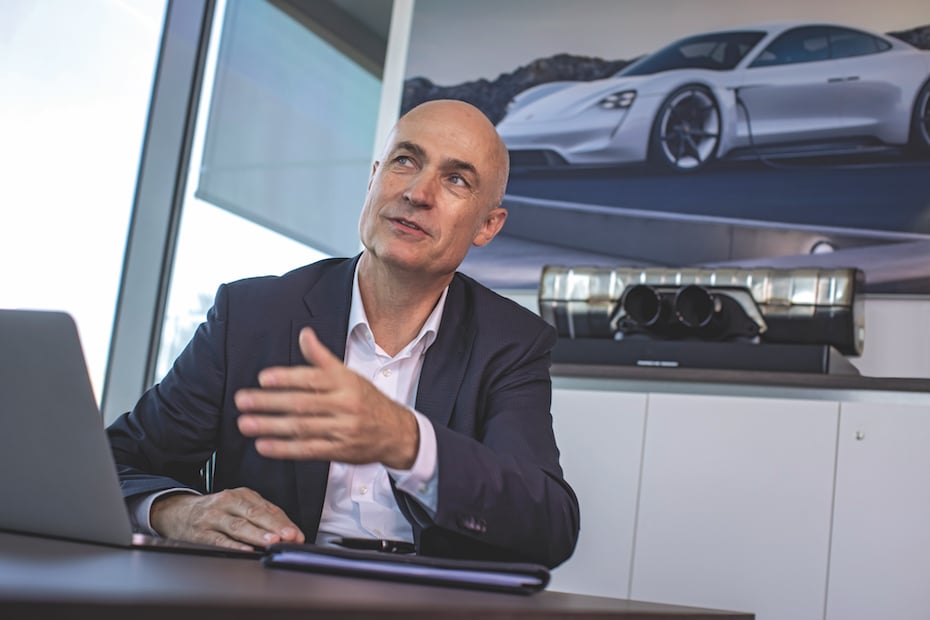 Dr Manfred Braunl, CEO of Porsche Middle East & Africa FZE 7