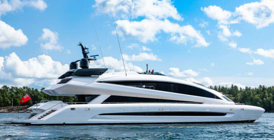 Fahad and Omid Porsche yacht