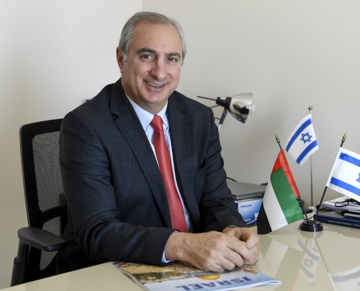 Eitan Na’eh, head of mission at the newly established Israeli embassy in Abu Dhabi