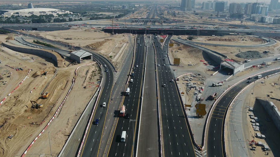 Dubai-Al Ain: Dhs2bn Road Improvement Project Reaches 60% Completion Mark