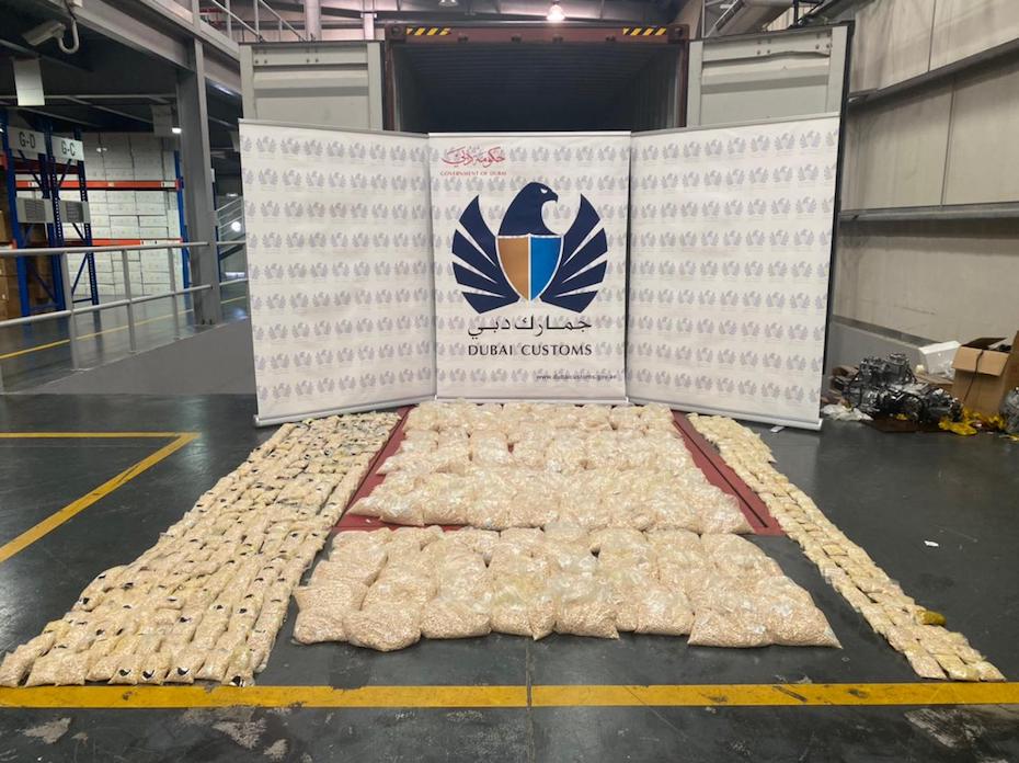 Dubai Customs Foil Attempt To Smuggle 3 Million Captagon Pills