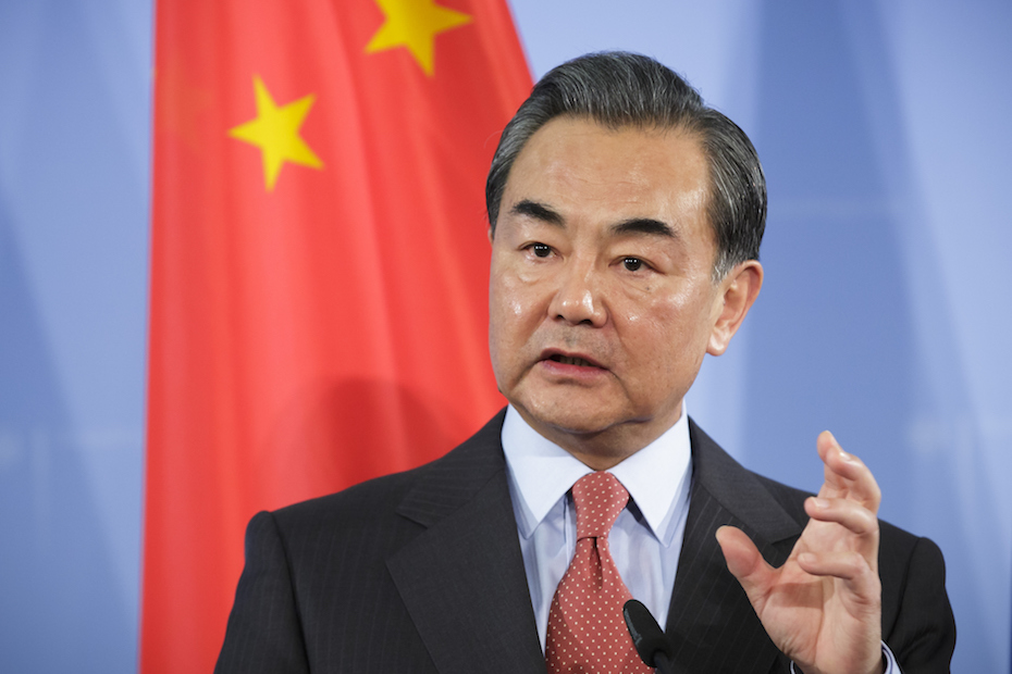 China's Foreign Minister Wang Yi