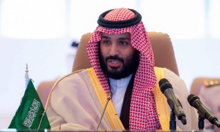 Saudi crown prince Mohammed bin Salman