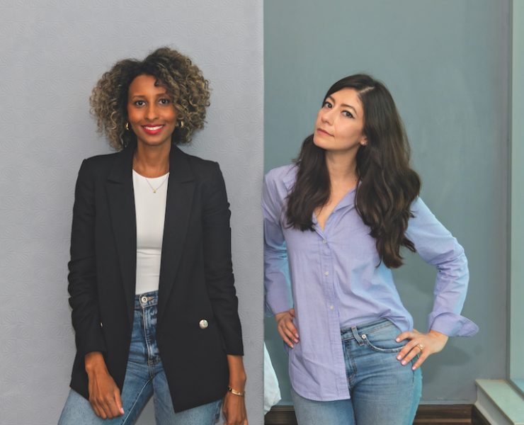 Amina Grimen and Ayat Toufeeq, co-founders at Poweder.ae