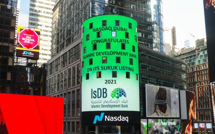 Islamic Development Bank sukuk Nasdaq Dubai