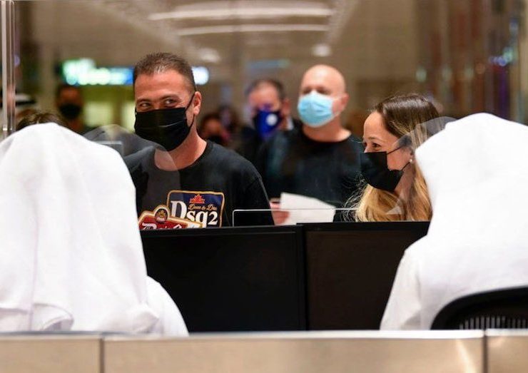 Dubai airport immigration