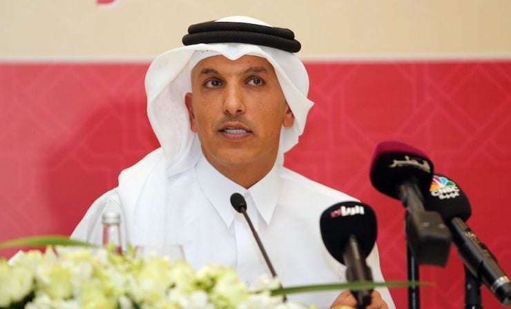 Qatari Minister of Finance Ali Sharif Al-Emadi
