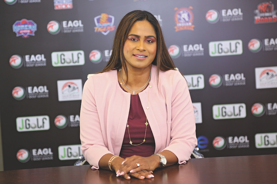 Priyaa Kumria Emirates Amateur Golf League