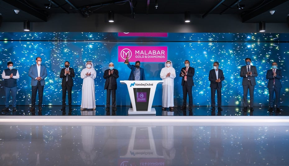 Malabar Gold & Diamonds Nasdaq Dubai
