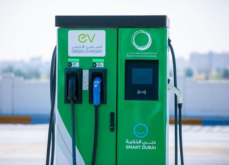 Green Charger DEWA electric vehicles