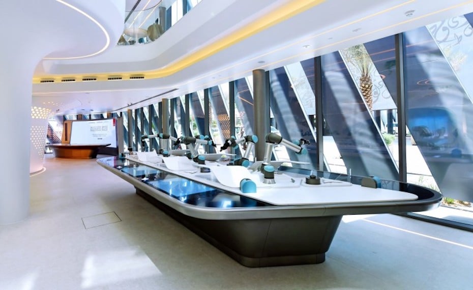 Emirates pavilion Expo 2020 Dubai