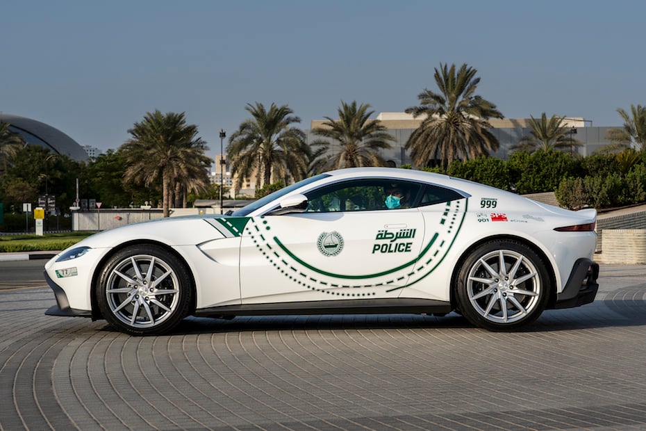 Dubai Police Aston Martin