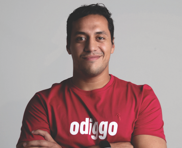 Ahmed Omar, CEO and co-founder of Odiggo