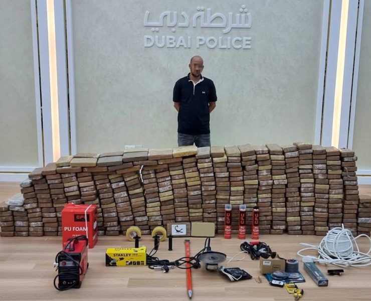 Dubai Police cocaine