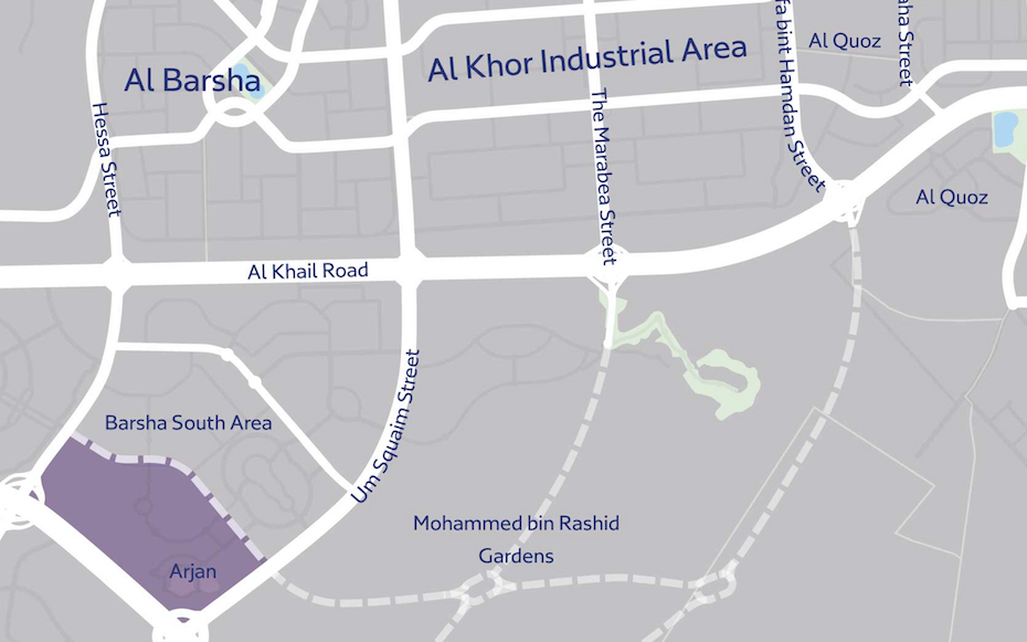 Al Barsha South 2 Location Map Dubai's Rta Awards Contract For Construction Of Internal Roads At Al Barsha  3