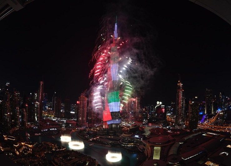 Dubai New Year's Eve Covid-19
