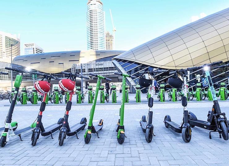 Dubai E-scooters
