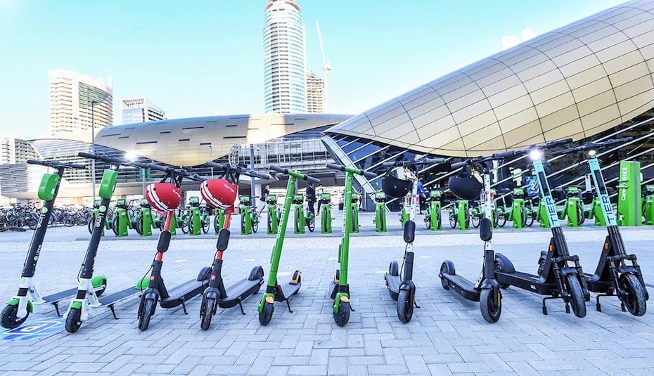Dubai E-scooters
