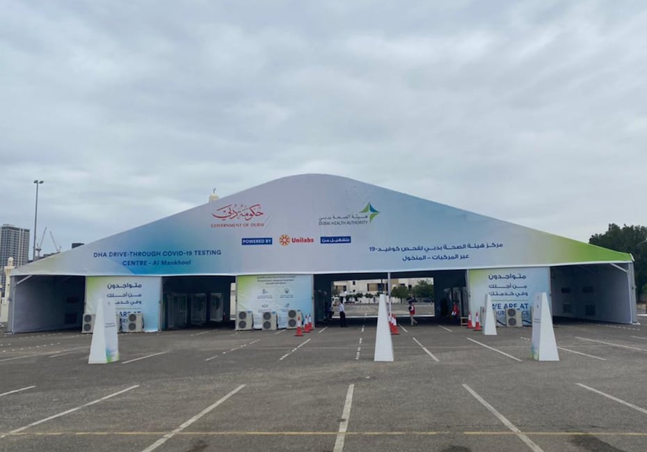 Covid-19 testing centre dubai