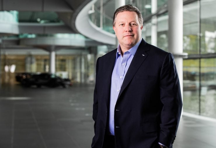 Zak Brown, CEO of McLaren Racing