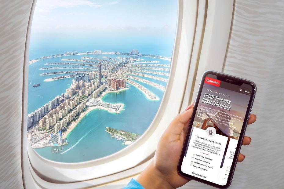طيران الإمارات تطلق منصة لحجز مسارات مخصصة إلى دبي ، الإمارات العربية المتحدة