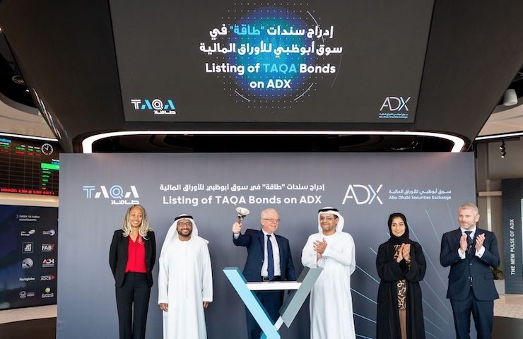 bu Dhabi Securities Exchange lists $8.25 billion of TAQA bonds