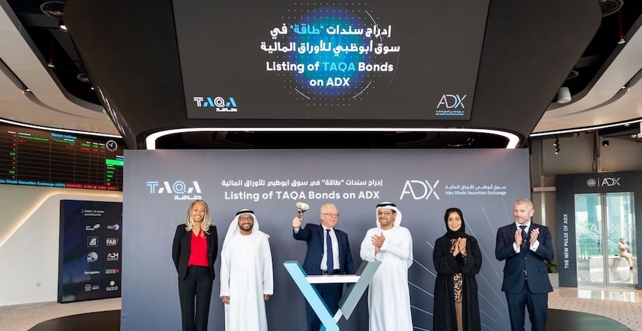 bu Dhabi Securities Exchange lists $8.25 billion of TAQA bonds