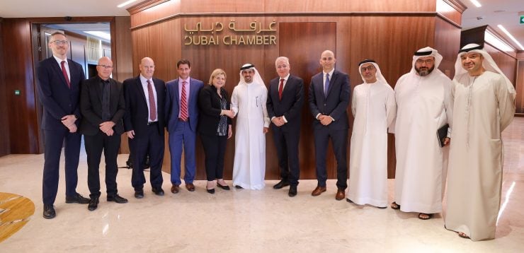 Dubai Chamber Israel meeting