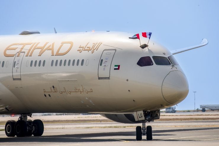 Etihad seasonal routes