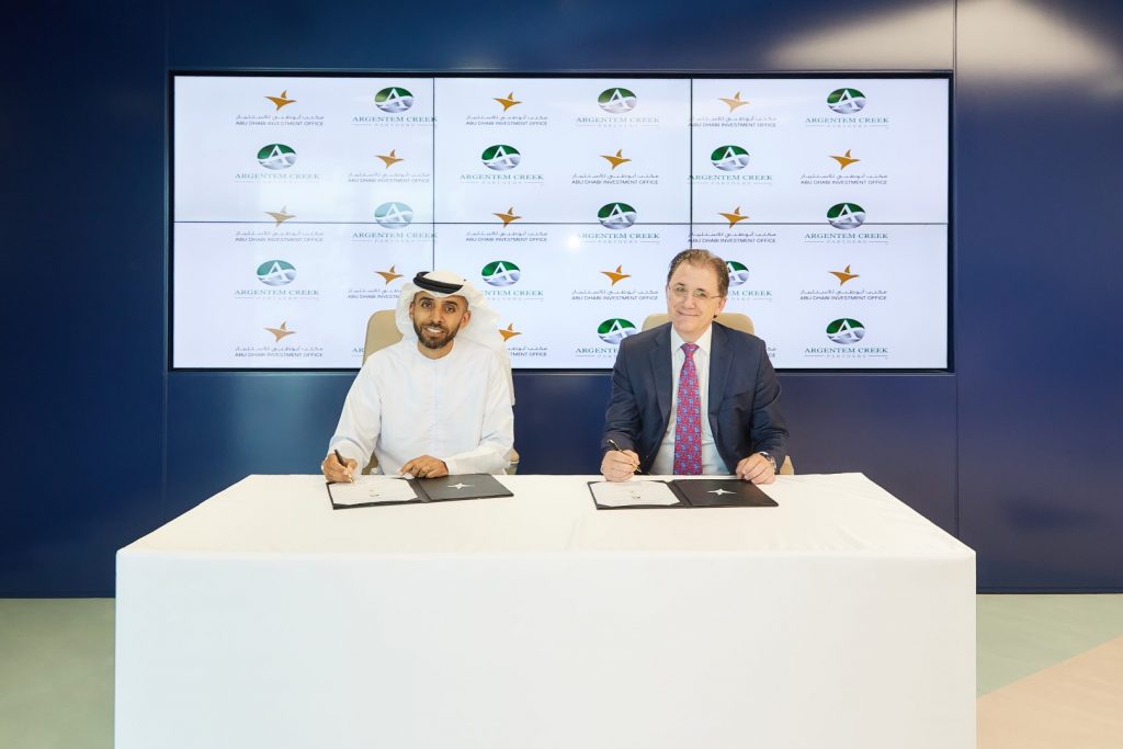 Argentem Creek To Set Up Regional HQ In Abu Dhabi, Partners With ADIO