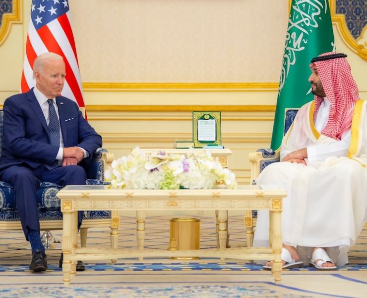 Joe Biden meets Saudi Crown Prince