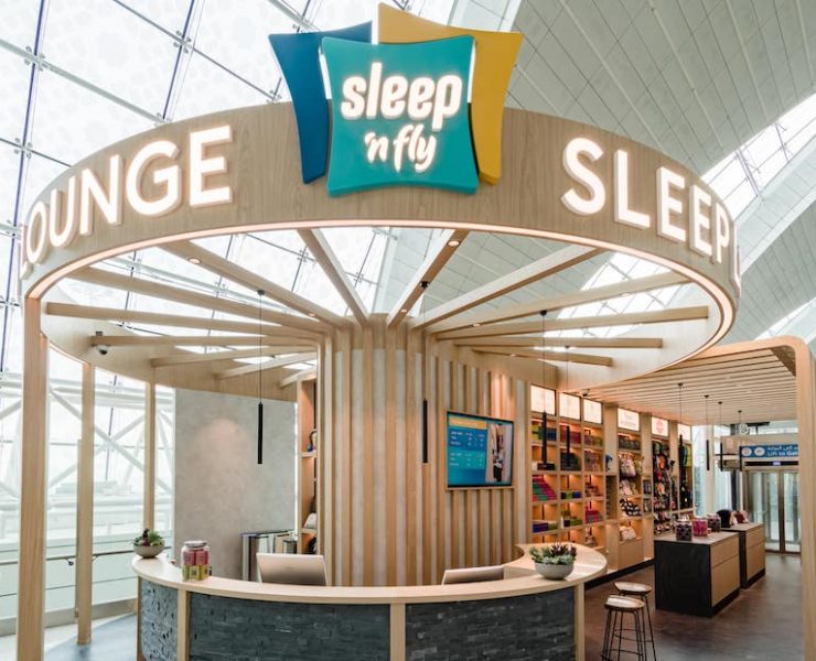 Sleep 'n Fly T3-B new lounge at DXB