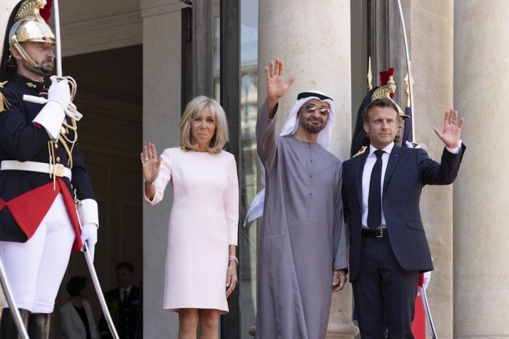 UAE President begins official visit to France