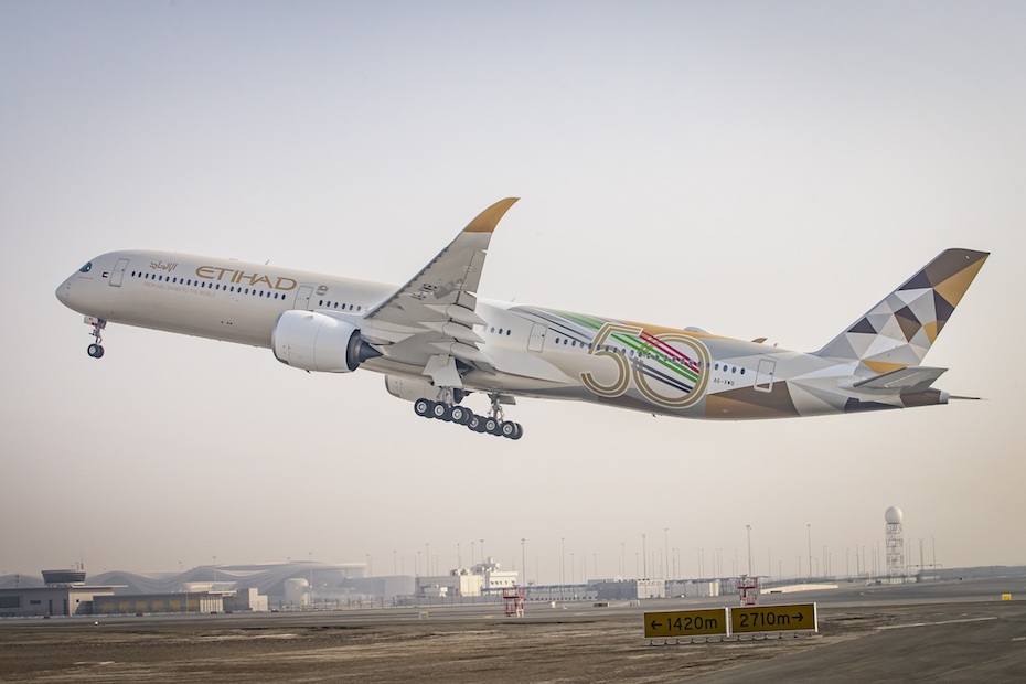 Etihad Airways records $296m first-half profit