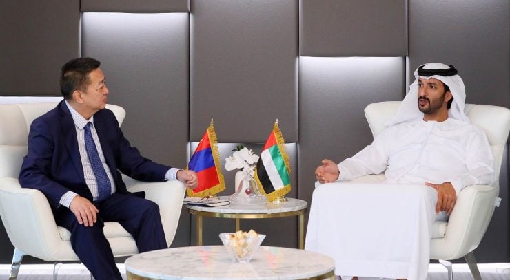 UAE-Mongolia bilateral ties discussed pic courtesy: WAM