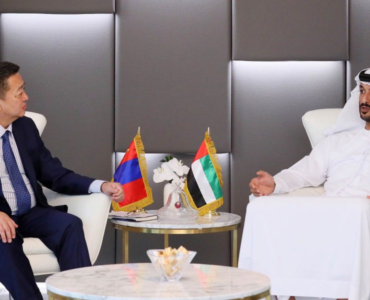 UAE-Mongolia bilateral ties discussed pic courtesy: WAM