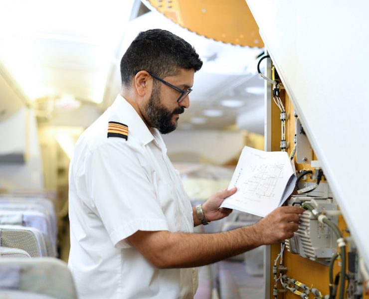 Emirates Airline retrofit commences